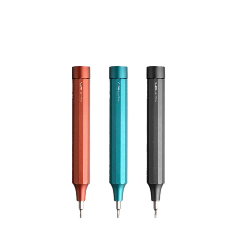 24 in 1 repair screwdriver set with aluminium handle and magnetic bit storage for phone and computer disassembly