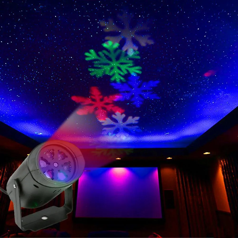 KD Kodi KD04 black LED stage light with four graphic flash laser patterns for indoor use