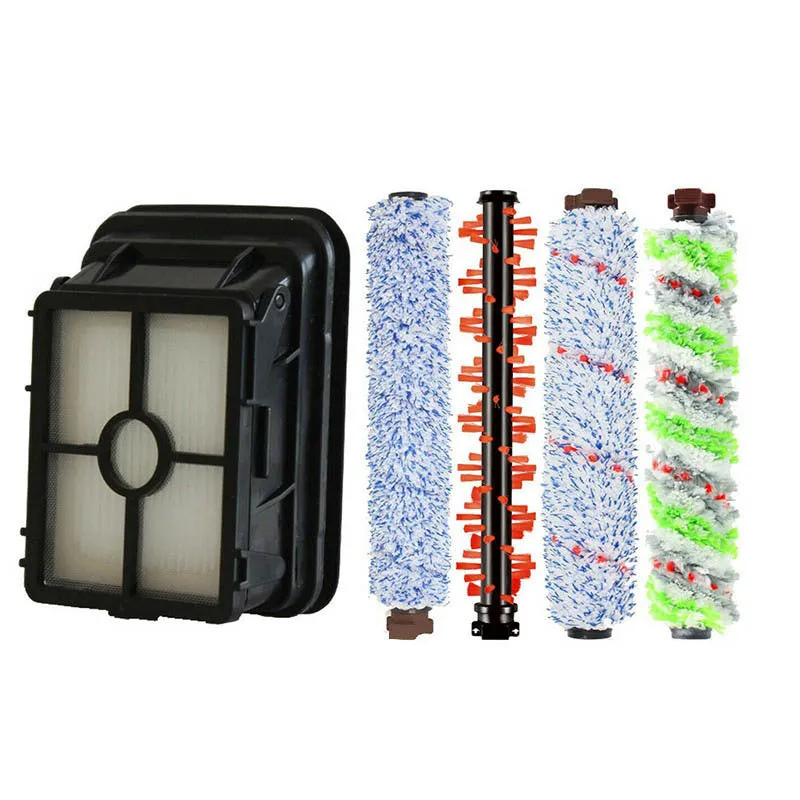 Bissell vacuum roller brush replacement kit 1866 1868 1926 1785 with filter and four multi-surface brushes