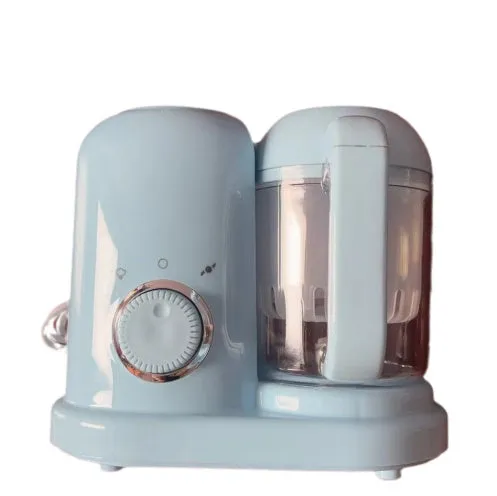 Baby food processor and steamer blender with 10 litre capacity in green colour
