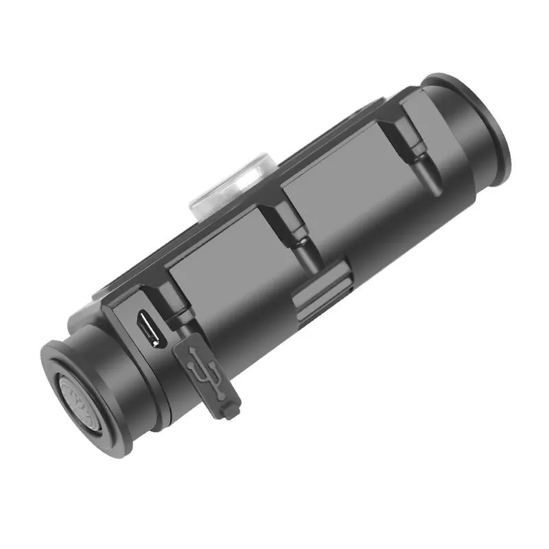 Flood light headlamp fishing lamp with built-in 1200mAh battery, 5W LED, black, adjustable headband