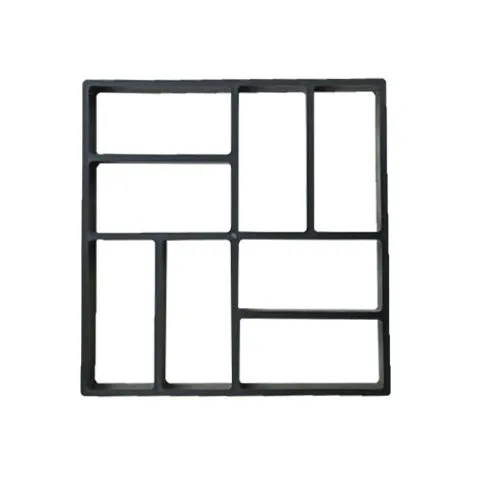 Plastic paving mould for DIY concrete garden path, available in multiple sizes and styles