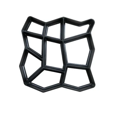 Plastic paving mould for DIY concrete garden path, available in multiple sizes and styles