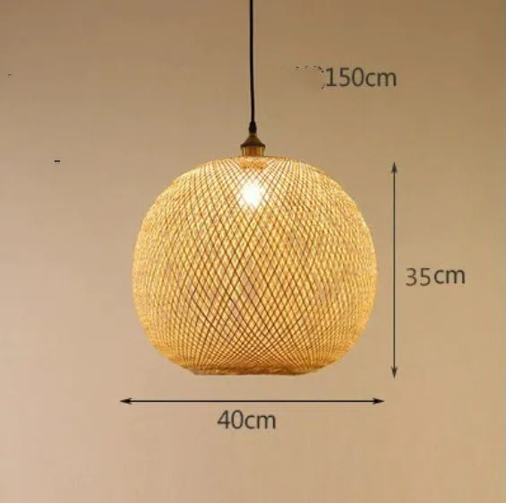Pastoral hall chandelier with bulb for bedroom leisure spaces in diameter 30cm option