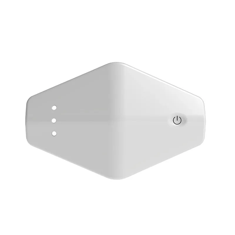 White plastic red light lip care instrument with 450mAh battery