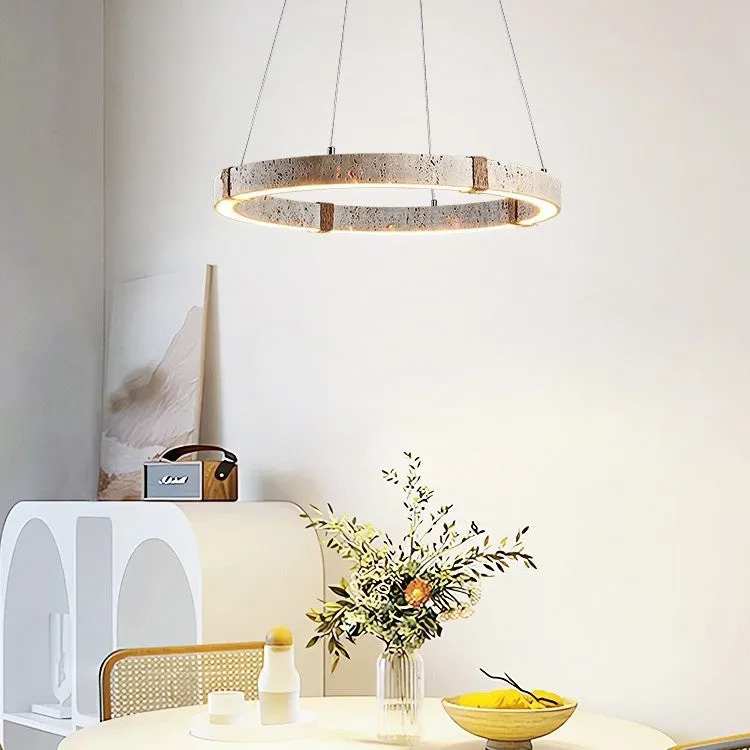 Retro chandelier mid-ancient style with silent wind design in 60cm diameter for bedroom or tea room