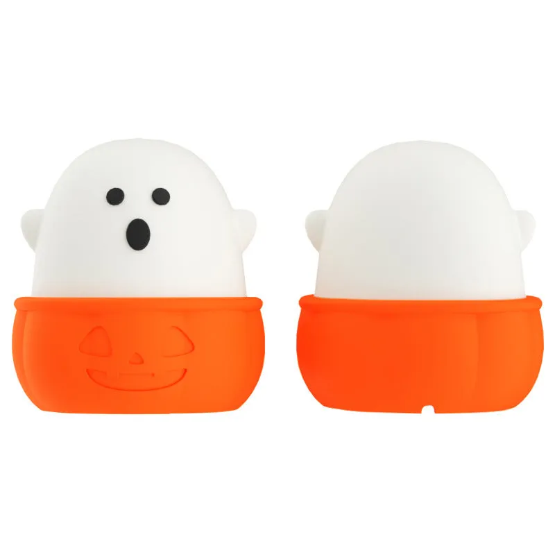 Small USB-charged silicone night lamp with warm light, 87.8x72mm, children's bedroom design
