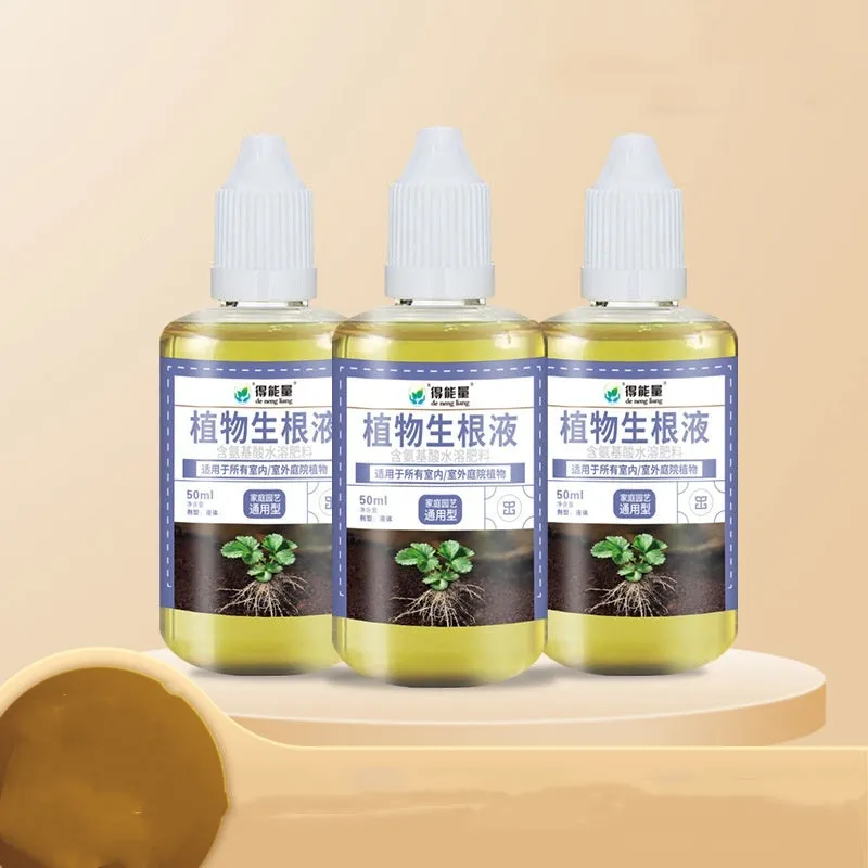50ml portable plant rooting solution in a bottle for home gardening indoor outdoor green plants