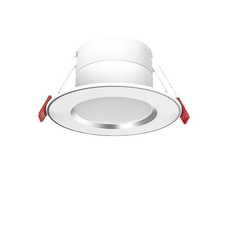 LED downlight recessed ceiling light aluminium ring 3W 5W 7W 50-65mm cut-out white warm variable colour
