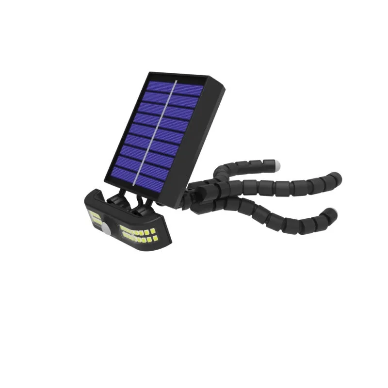 Octopus solar lamp with 40 LED beads and ABS shell for garden courtyard lighting