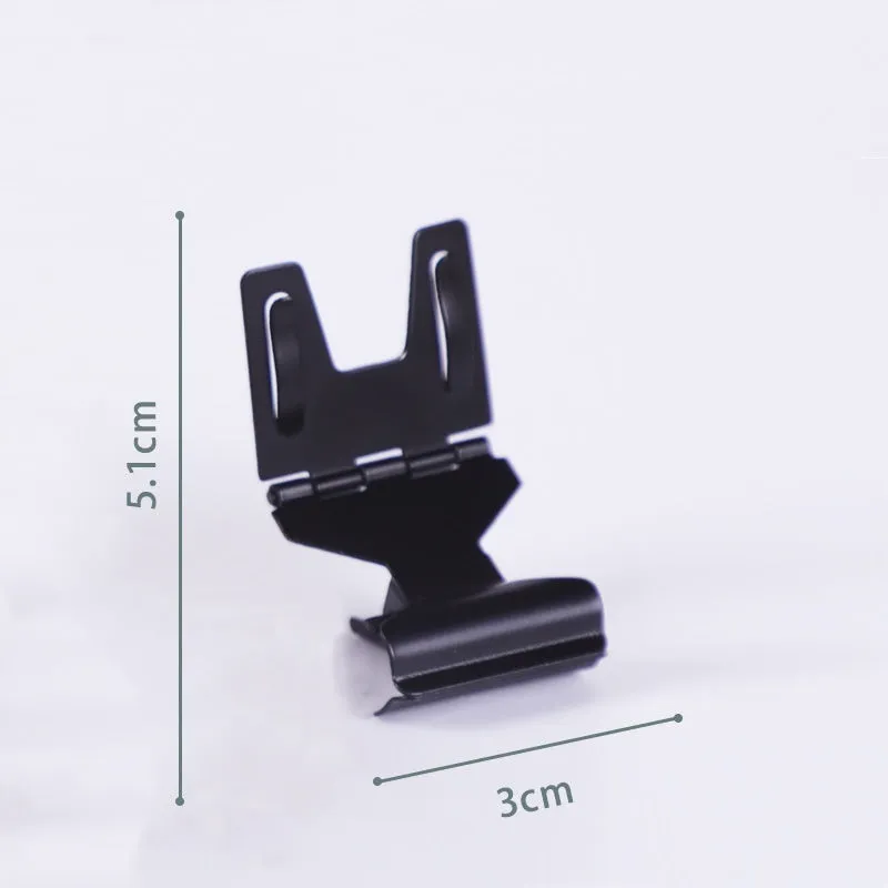 Metal bread price tag label clip for baking dessert display in modern simplicity style with wing clip