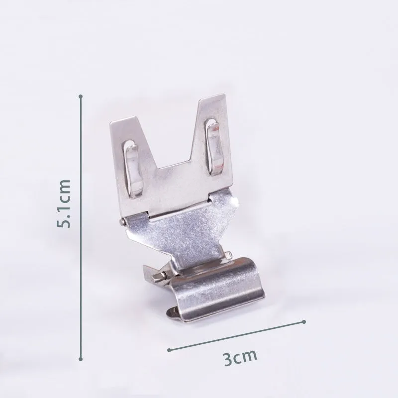 Metal bread price tag label clip for baking dessert display in modern simplicity style with wing clip