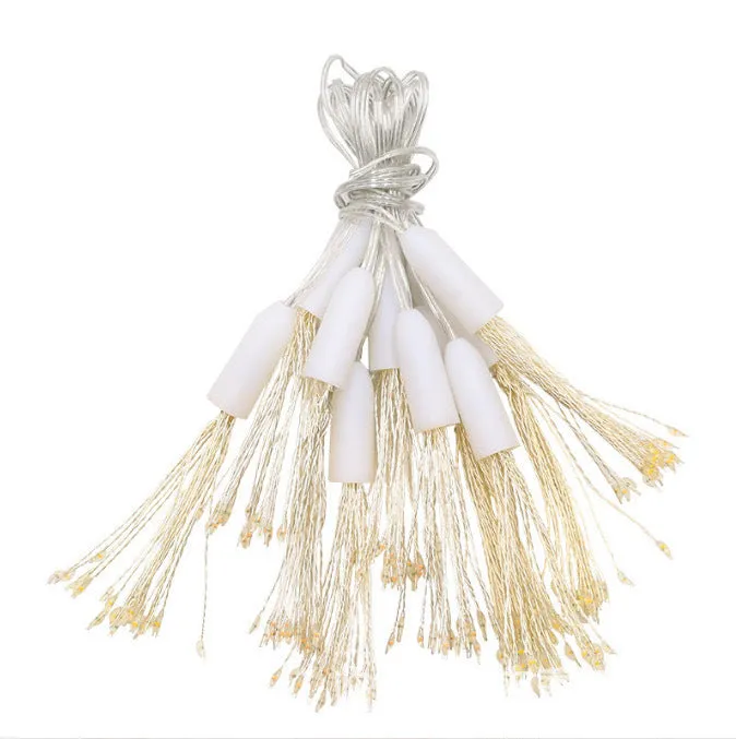 Dandelion LED fireworks lamp flower shape 6.25m outdoor garden light warm white or colourful