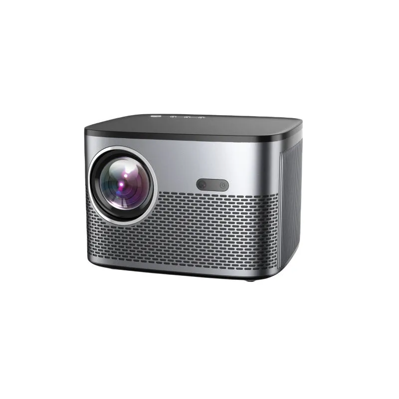 Portable silver ultra high definition 1080P home projector with 100-inch projection size