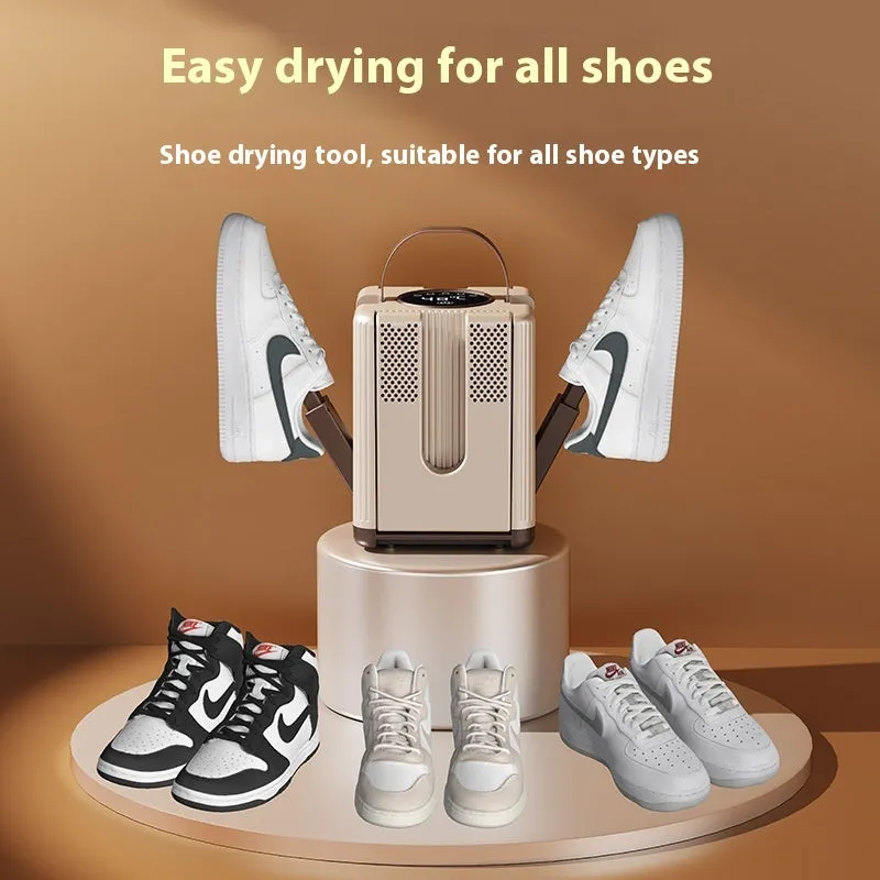 Home shoe dryer with intelligent timing, 220V 150W, EU plug, for drying damp footwear