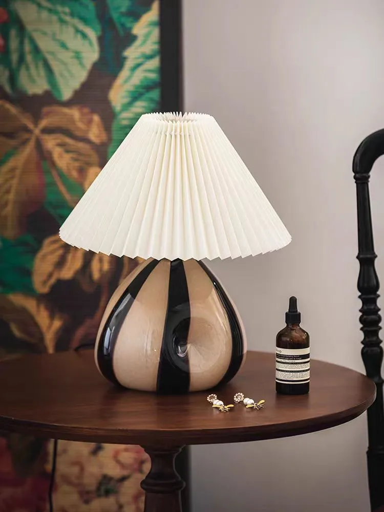 Nordic ceramic dimming table lamp with Panda design for bedside use
