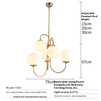 Modern Iron Droplight Pendant Light Creative Living Room Restaurant Ceiling Light Warm Light 220V Black Finish 790x680mm Fixture Hanging Lamp