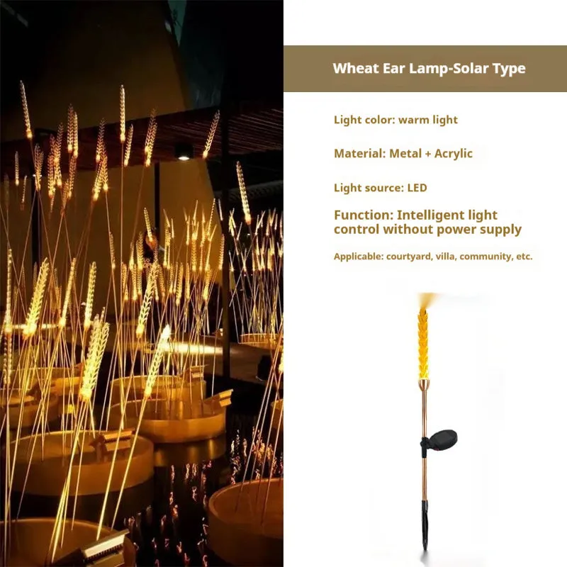 1100mm solar outdoor LED plug lawn lamp with acrylic diffuser for garden pathway lighting