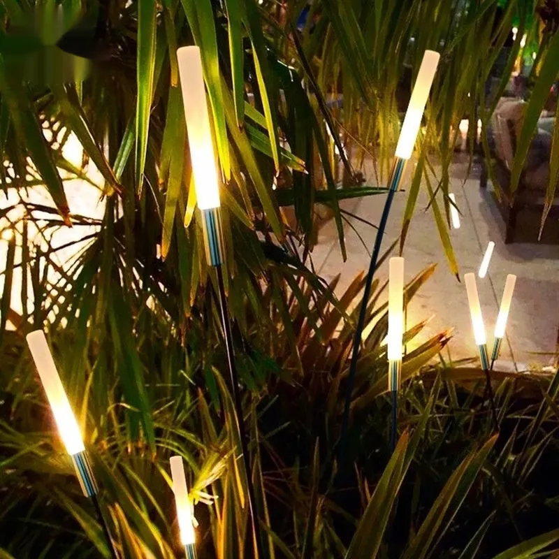 1100mm solar outdoor LED plug lawn lamp with acrylic diffuser for garden pathway lighting