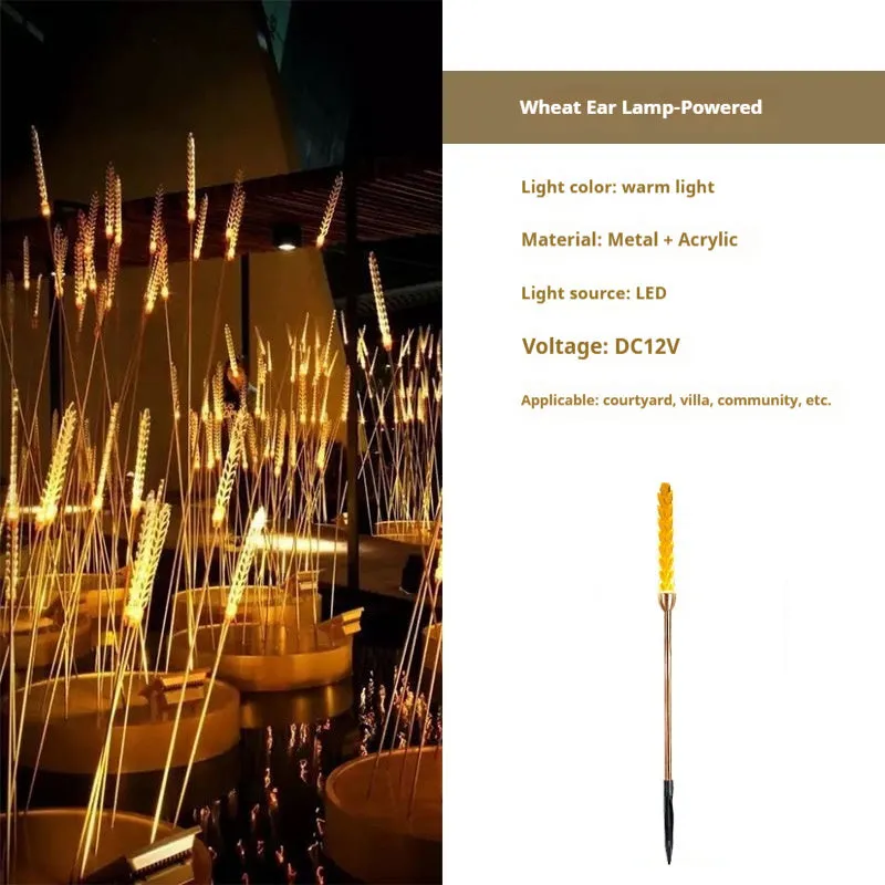 1100mm solar outdoor LED plug lawn lamp with acrylic diffuser for garden pathway lighting