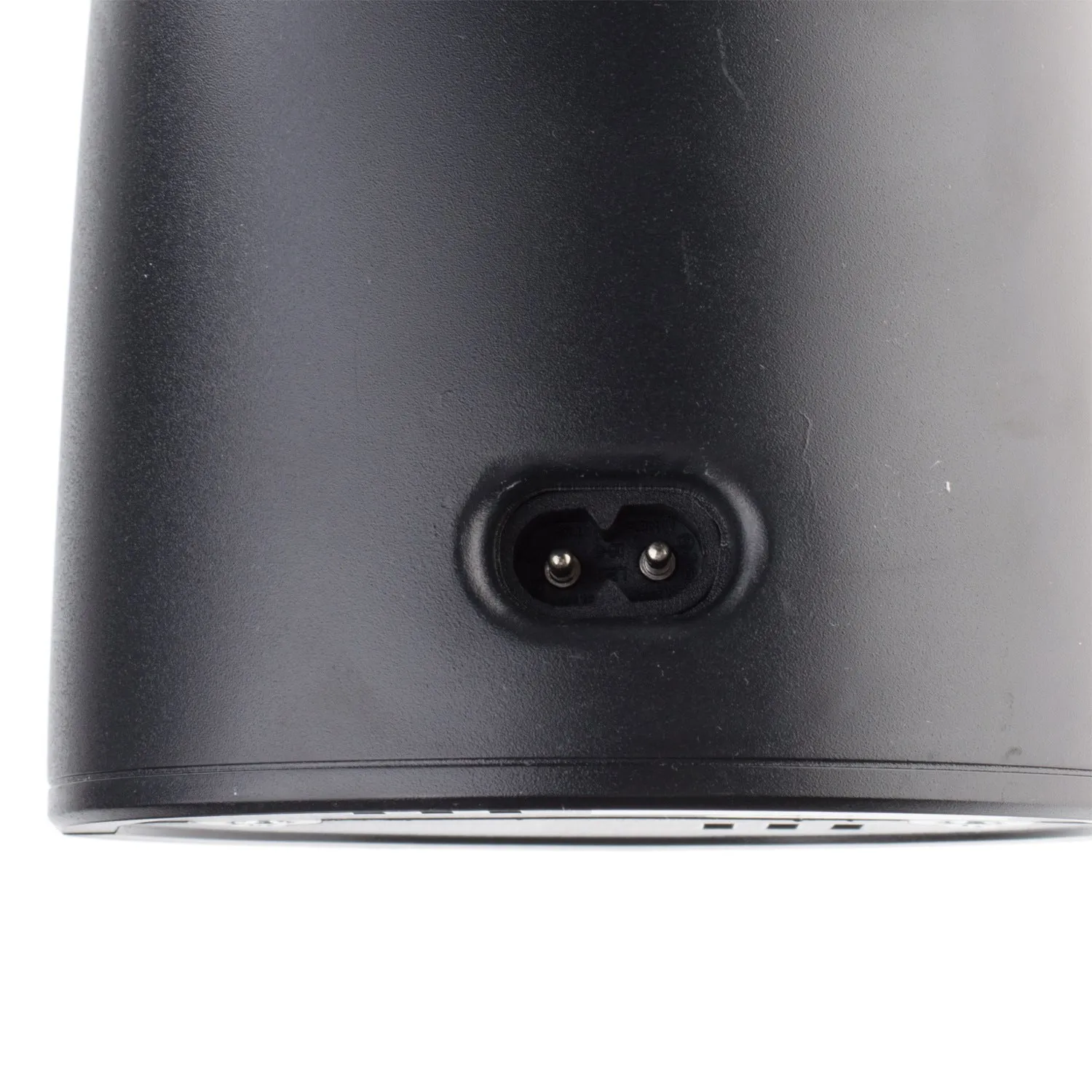 Portable constant temperature wax melting machine in black with removable power cord compact 11cm size