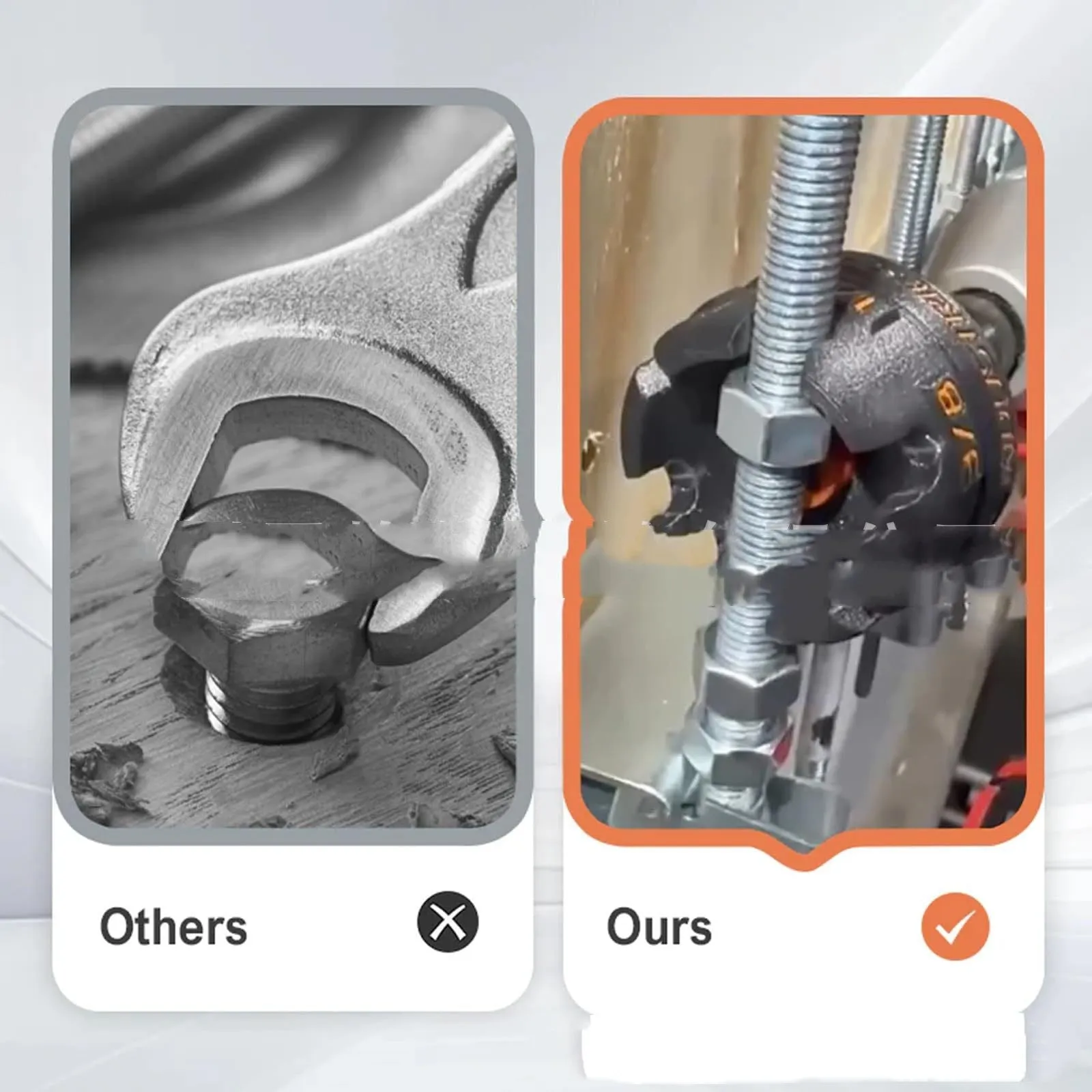 Plastic nut removal bolt extractor tool for quick fastener removal with drill
