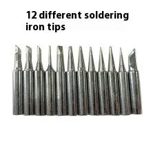 43mm soldering iron tip set with multiple shapes for welding and assembly work