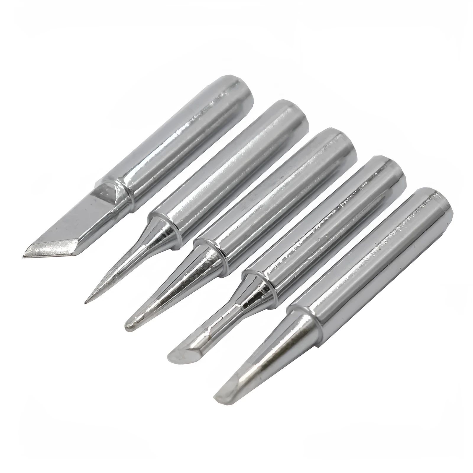 43mm soldering iron tip set with multiple shapes for welding and assembly work