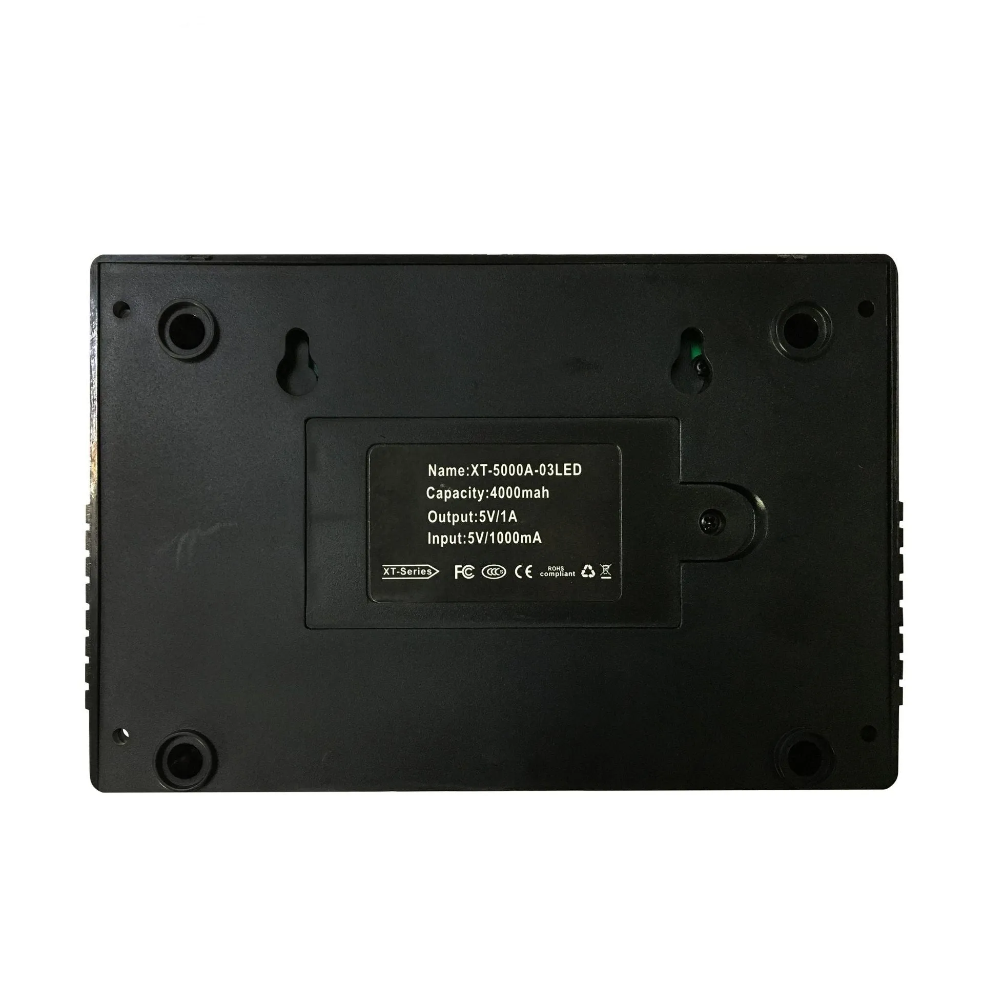 XT-5000A solar LED light with 4Wp photovoltaic panel and 3Ah battery for outdoor use