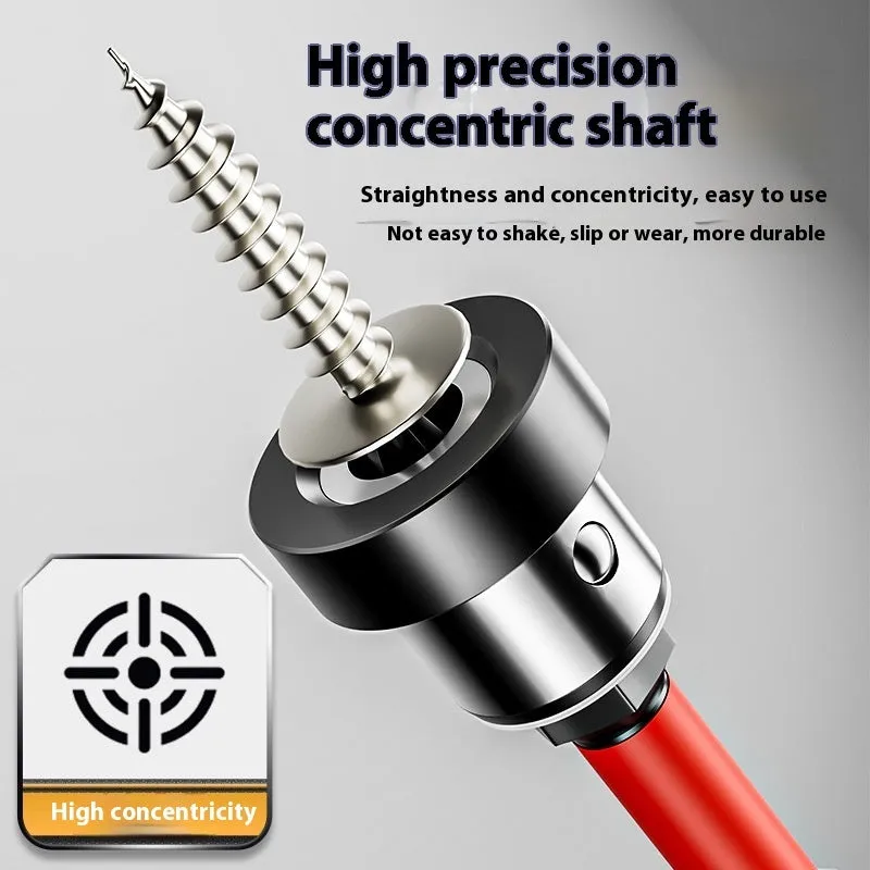 50mm S2 steel strong magnetic positioning bit for electric screwdrivers with high concentricity