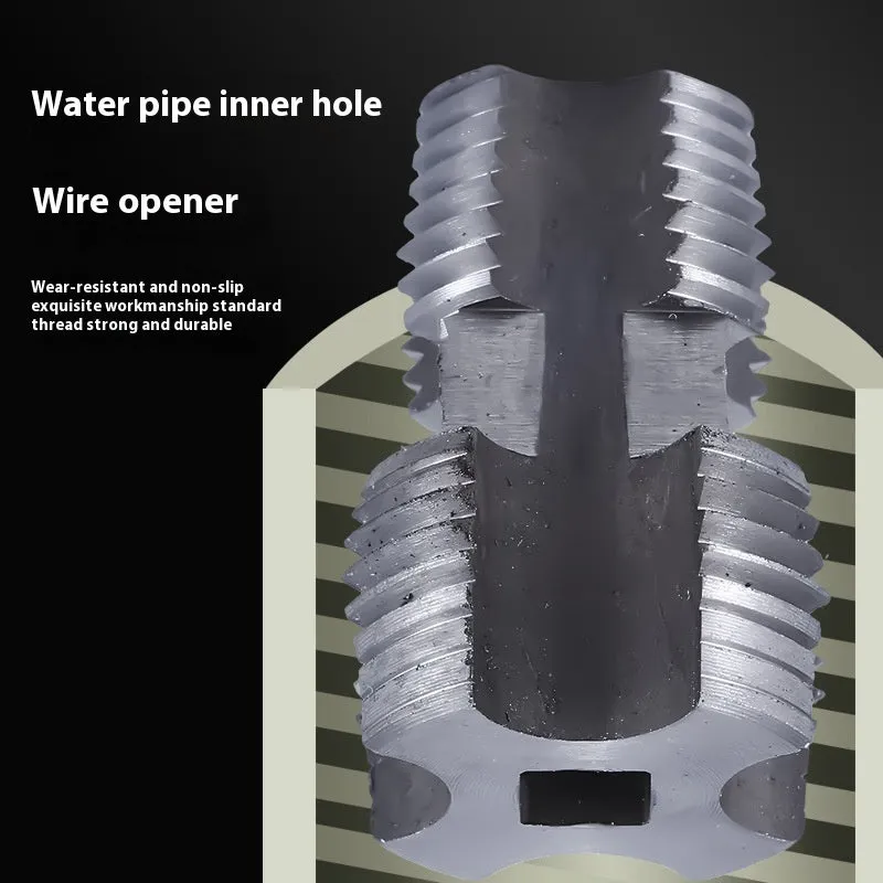 PPR hose internal thread wire opener set for 4 point and 6 point water pipes