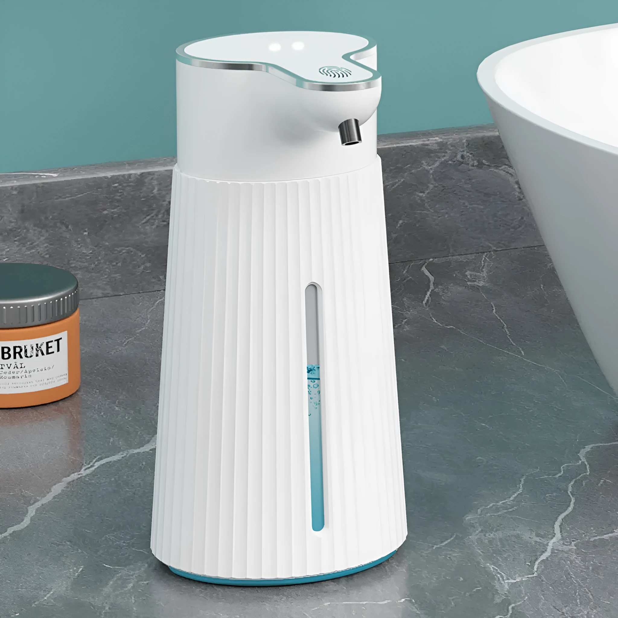 Intelligent induction home wall-mounted automatic hand washing machine with touch-free sensor, modern simplicity style