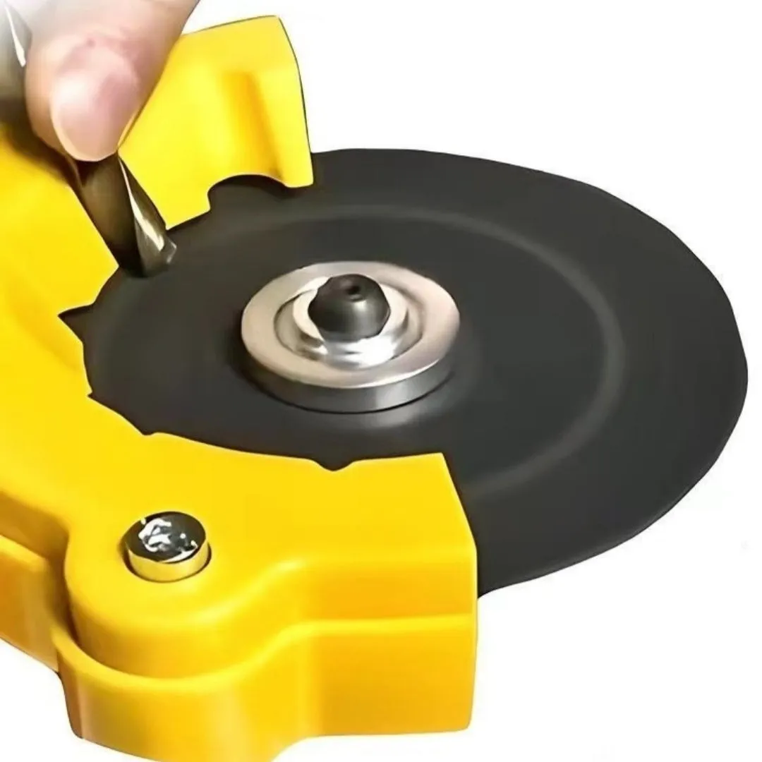 Plastic drill bit sander auxiliary tool for 100/125/115 angle grinders, 50g weight