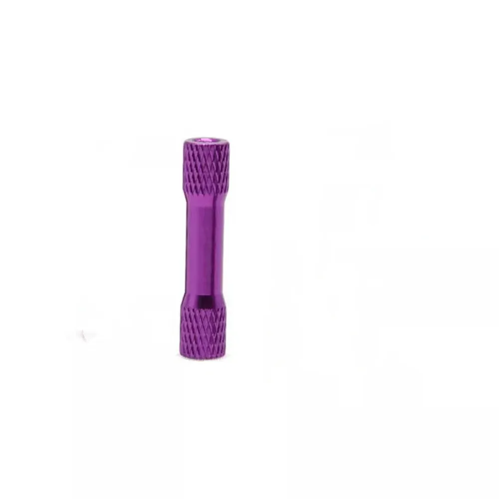 Aluminium alloy non-slip M3 column for FPV rack mesh mounting, multiple lengths and colours