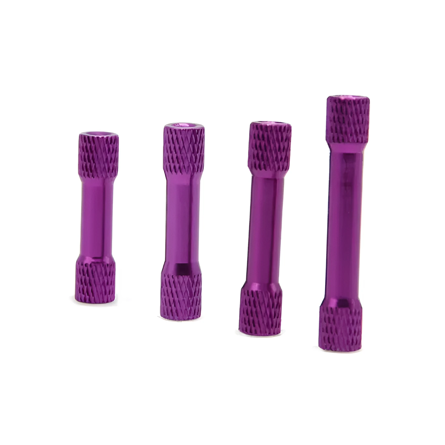 Aluminium alloy non-slip M3 column for FPV rack mesh mounting, multiple lengths and colours