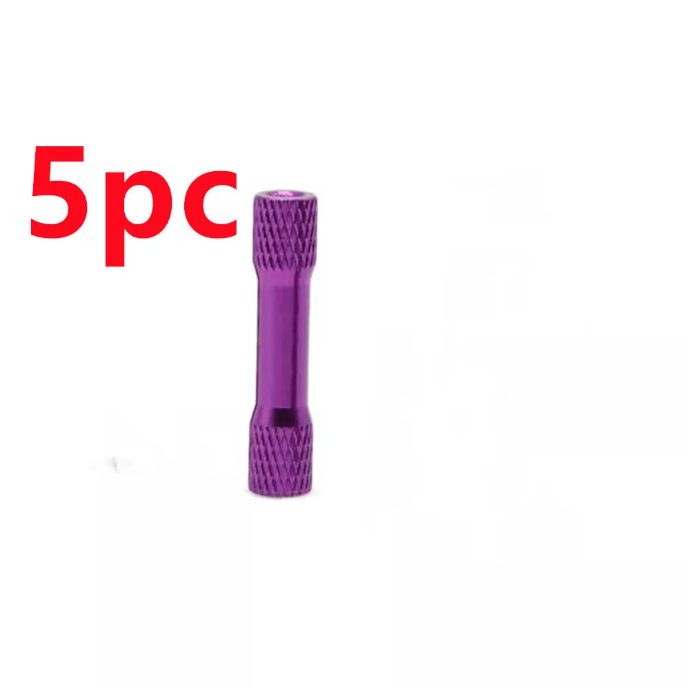 Aluminium alloy non-slip M3 column for FPV rack mesh mounting, multiple lengths and colours