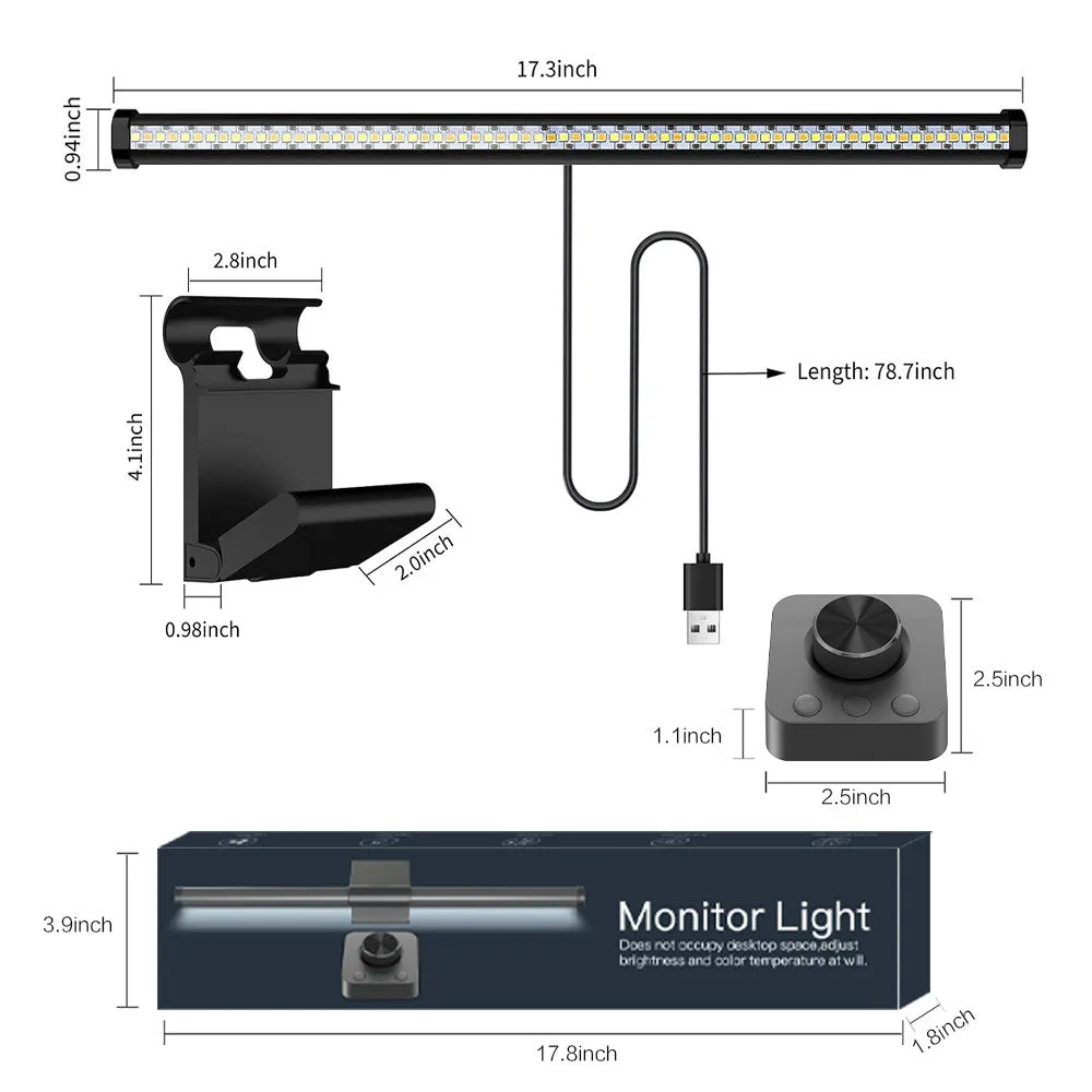 LED remote control non-strobe fill light metal 44CM table lamp modern simplicity