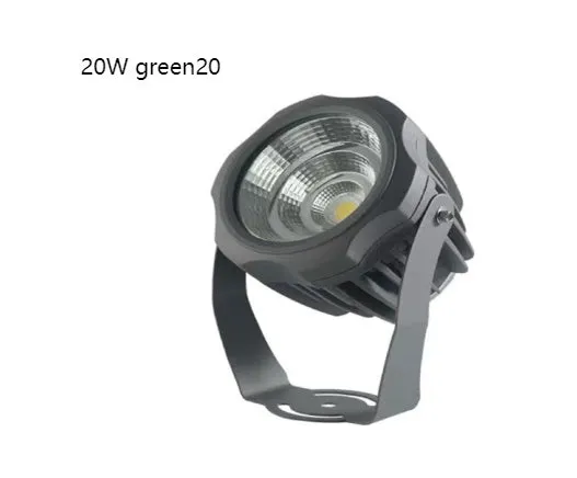 LED plug-in garden tree landscape spotlight IP65 waterproof outdoor lawn lamp warm white light