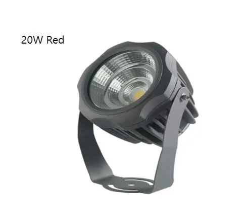 LED plug-in garden tree landscape spotlight IP65 waterproof outdoor lawn lamp warm white light