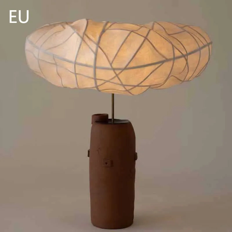 Modern table lamp with 100V-240V voltage range and AU EU UK US plug options for desk bedroom living room