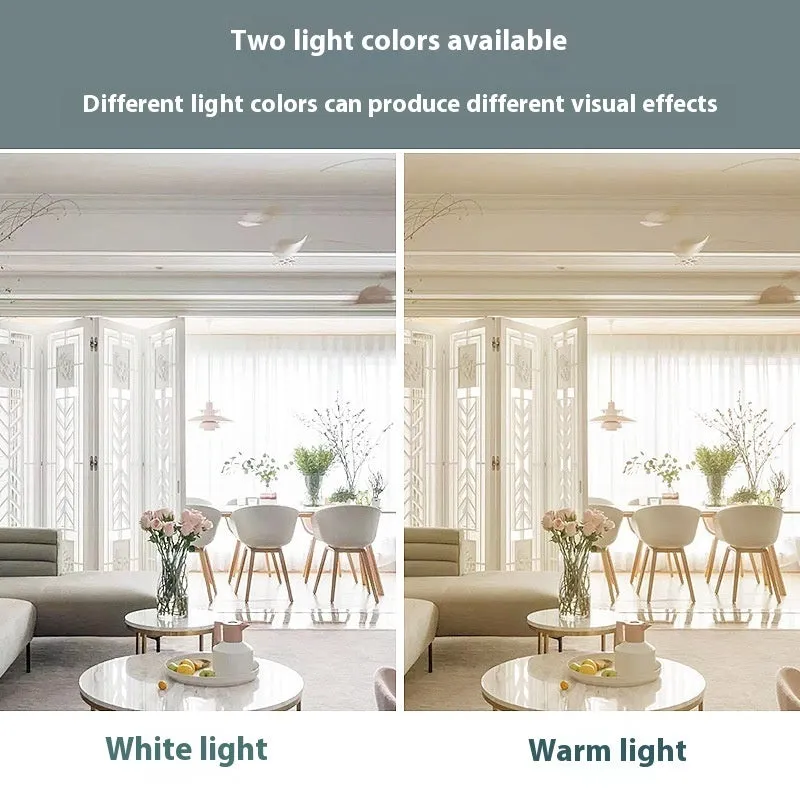 Ceiling anti-glare lamp with aluminium shell in white finish, three-head configuration, modern style