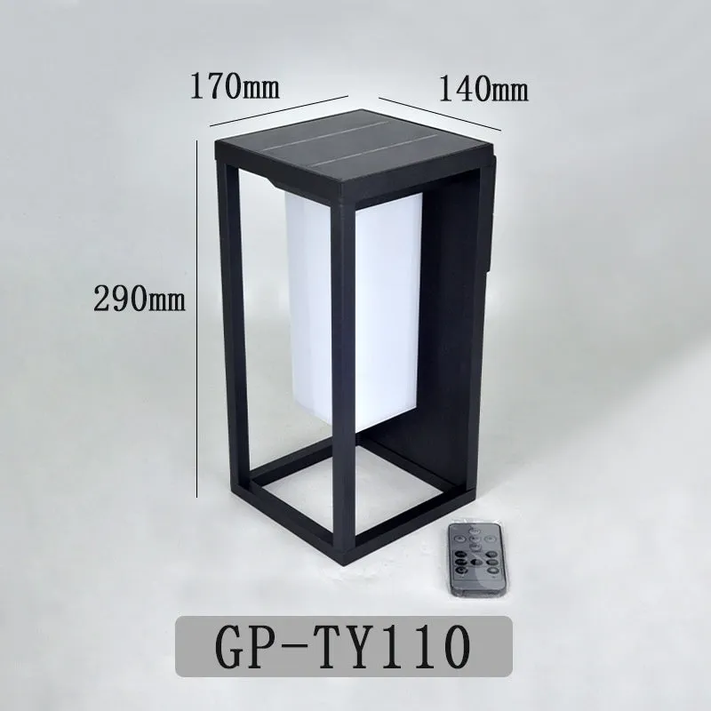 Aluminium outdoor wall lamp with 2 LED beads, warm white and pure white options, 140x170x290mm