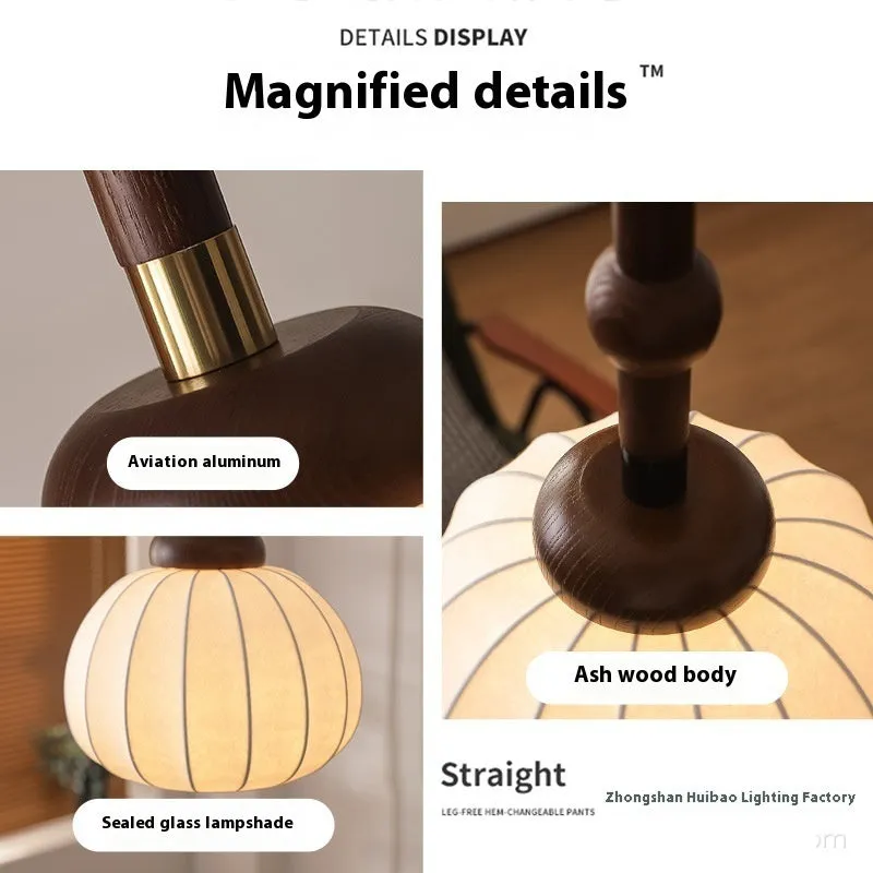 French style retro wrought iron bedside table lamp in natural colour copper for home use