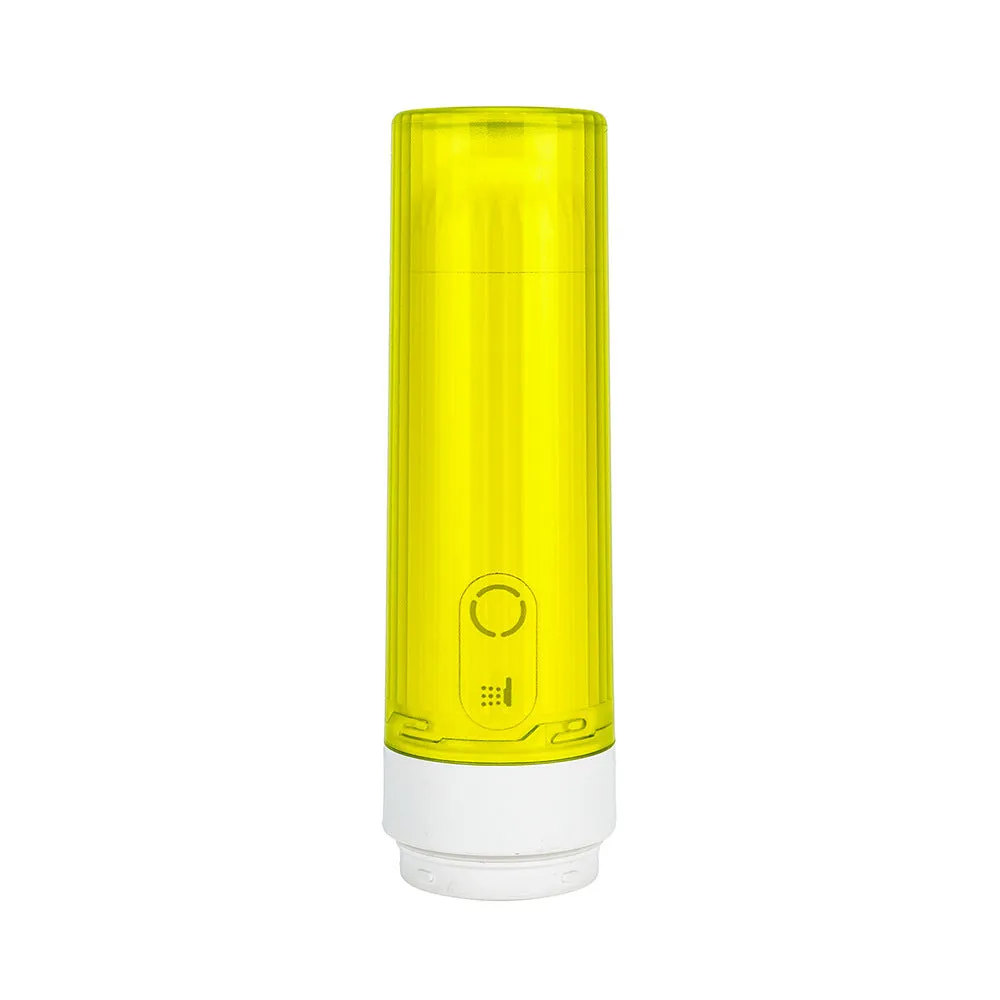 Portable waterproof electric handheld cleaning device in white with Type-C charging port