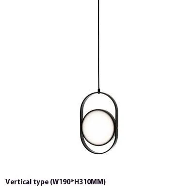 Nordic bedside lamp with reversible magic eye and integrated power strip in black horizontal style