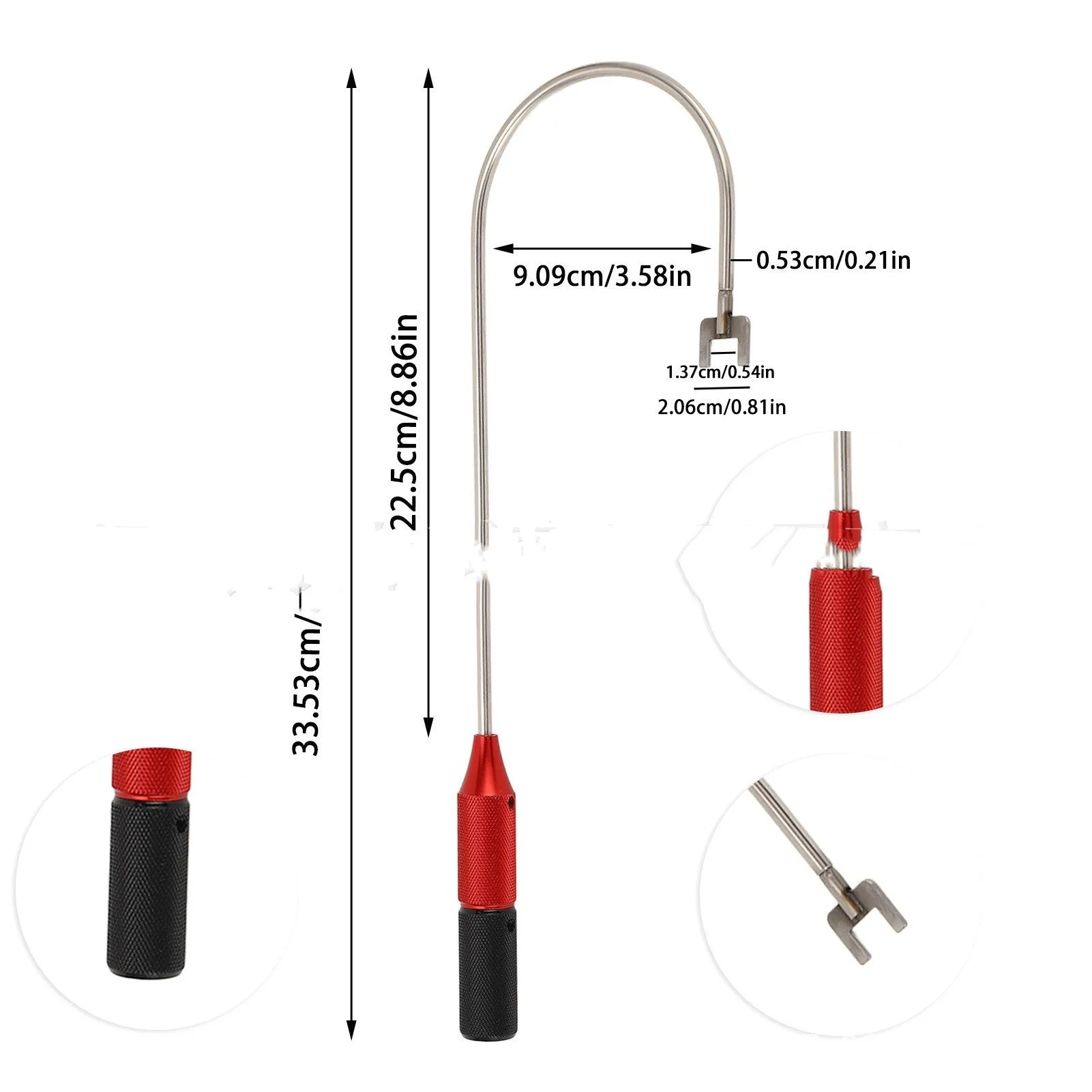 Metal glass door wrench tool for adjusting and fixing glass door hardware repair
