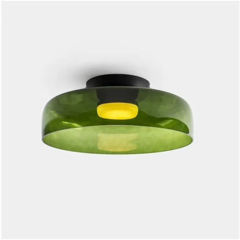 Modern simplicity wall lamp D420 H110 in orange colour for corridor or balcony