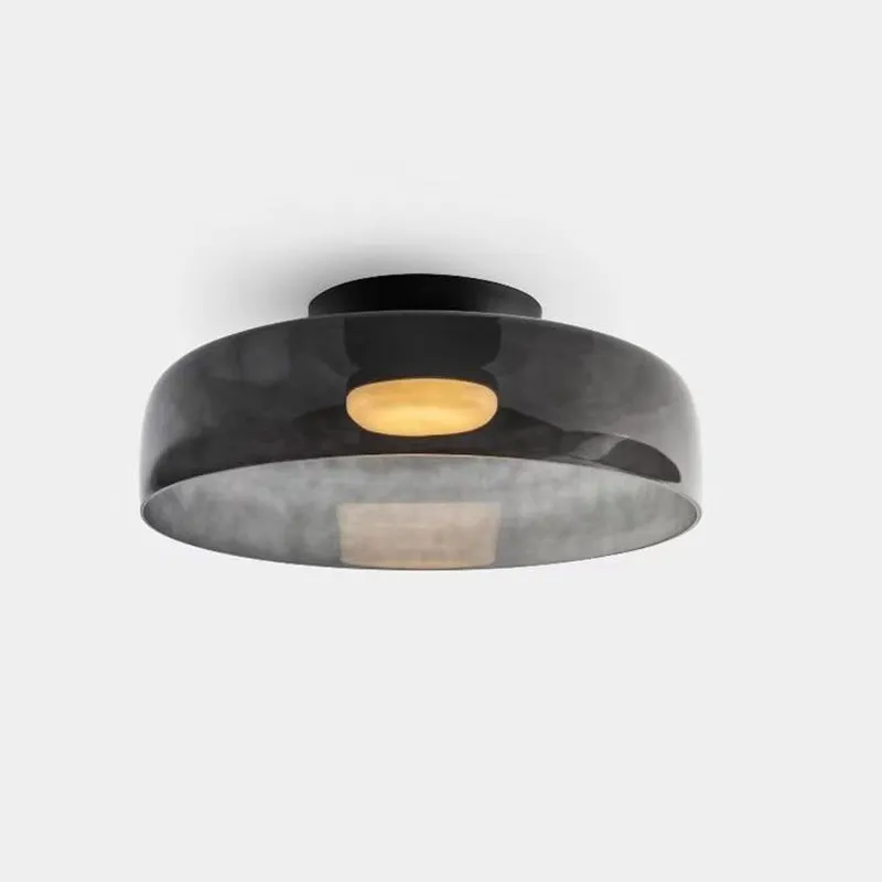 Modern simplicity wall lamp D420 H110 in orange colour for corridor or balcony