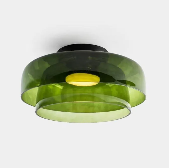 Modern simplicity wall lamp D420 H110 in orange colour for corridor or balcony