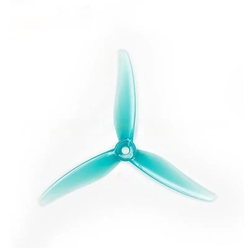 Spiral three-leaf plastic paddle toy, under 30cm, in Midnight Gray, with two pairs per pack